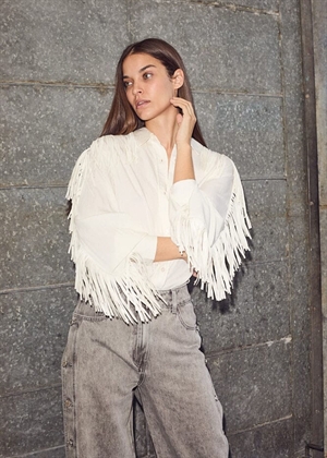 Fringe skjorte Off White HAUTE L\'AMITIÈ